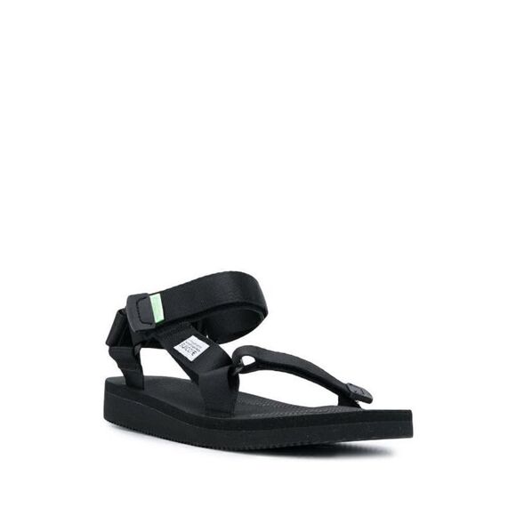 Suicoke open toe ripstop sandals Black Unisex size 5 Retails $133 - Picture 3 of 11